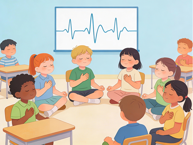 The Effects of HeartMath Heart Lock-In on Elementary Students&rsquo; HRV and Self-Reported Emotion Regulation Skills